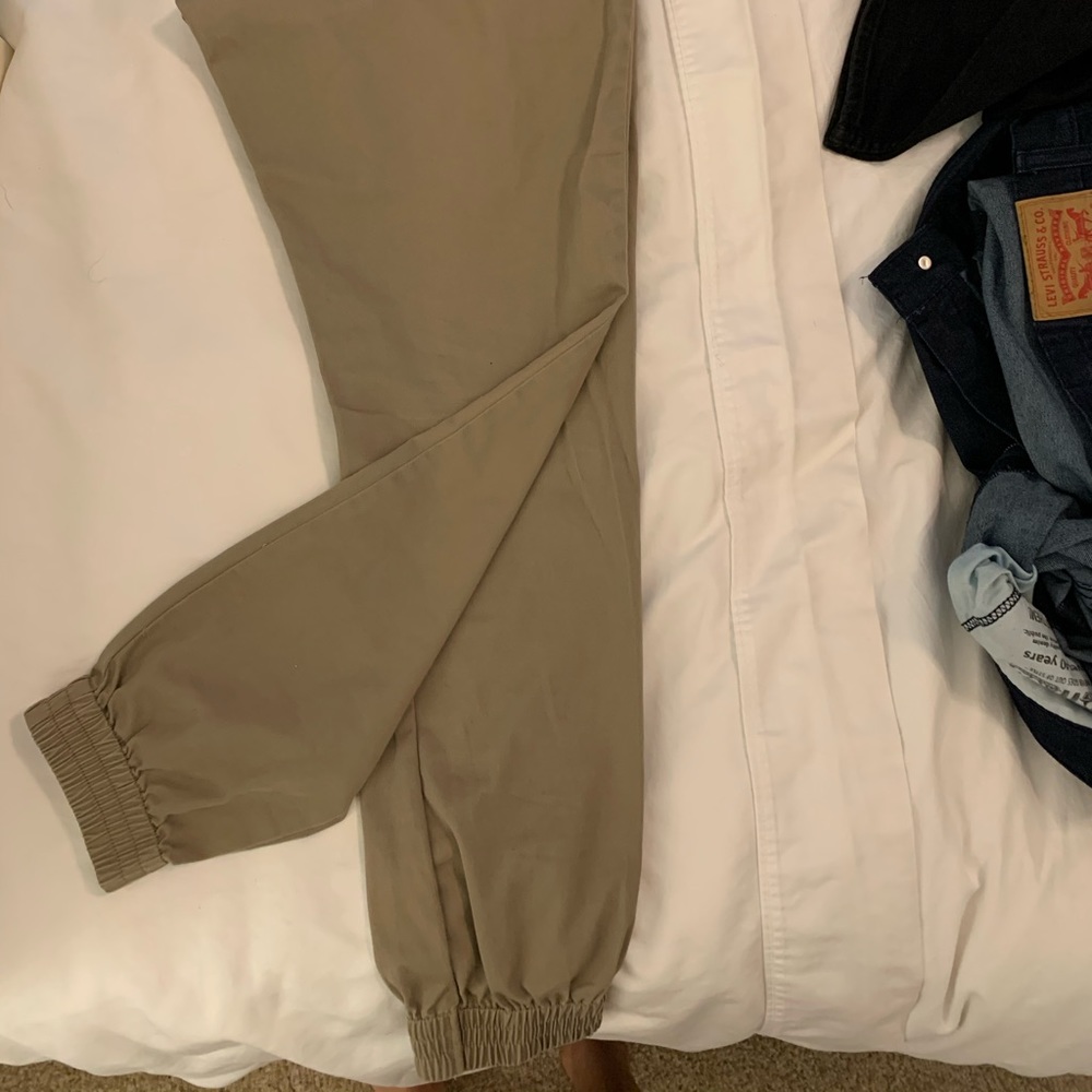 Volcom Khaki Jogger Large